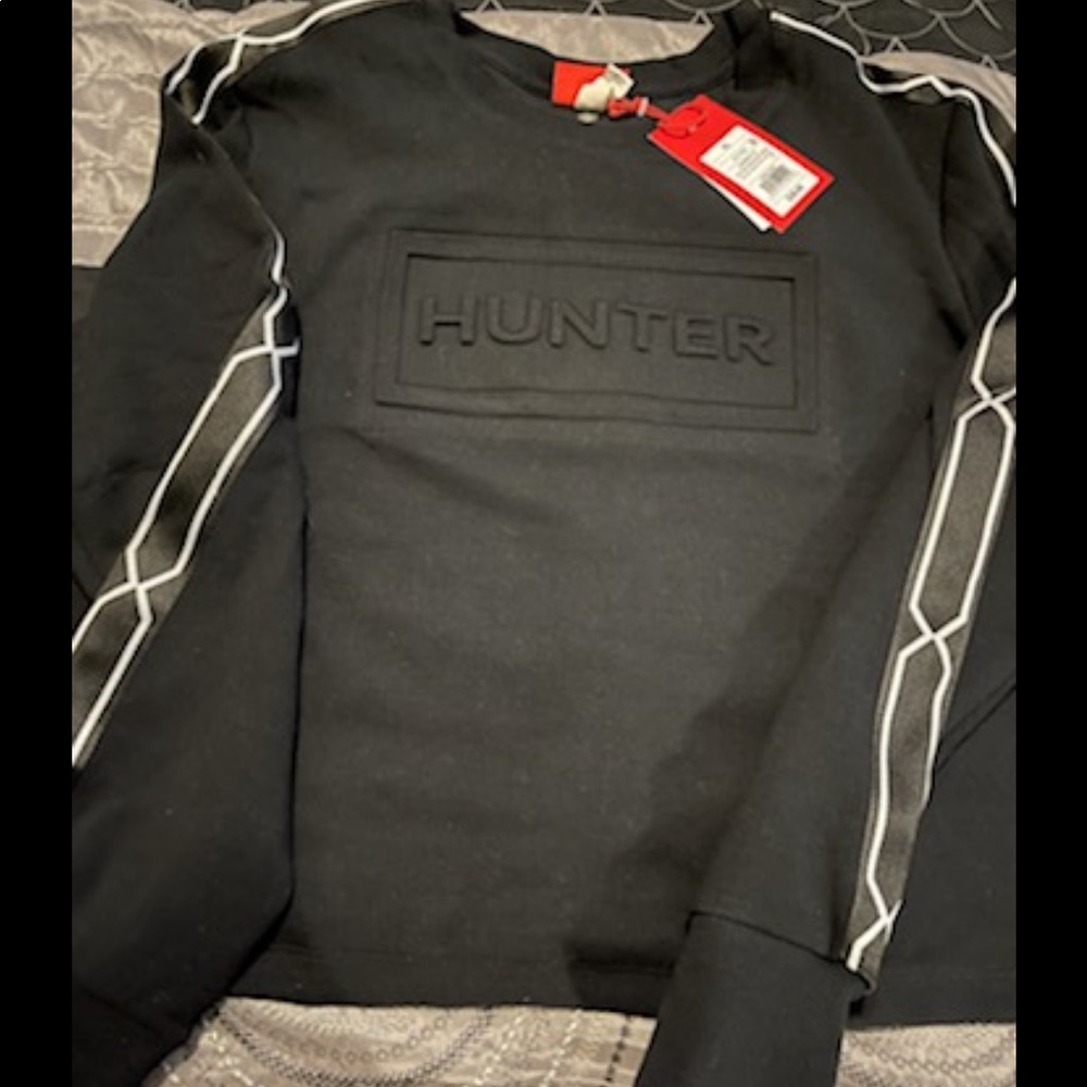 Brand new hunter crop sweatshirt nwt